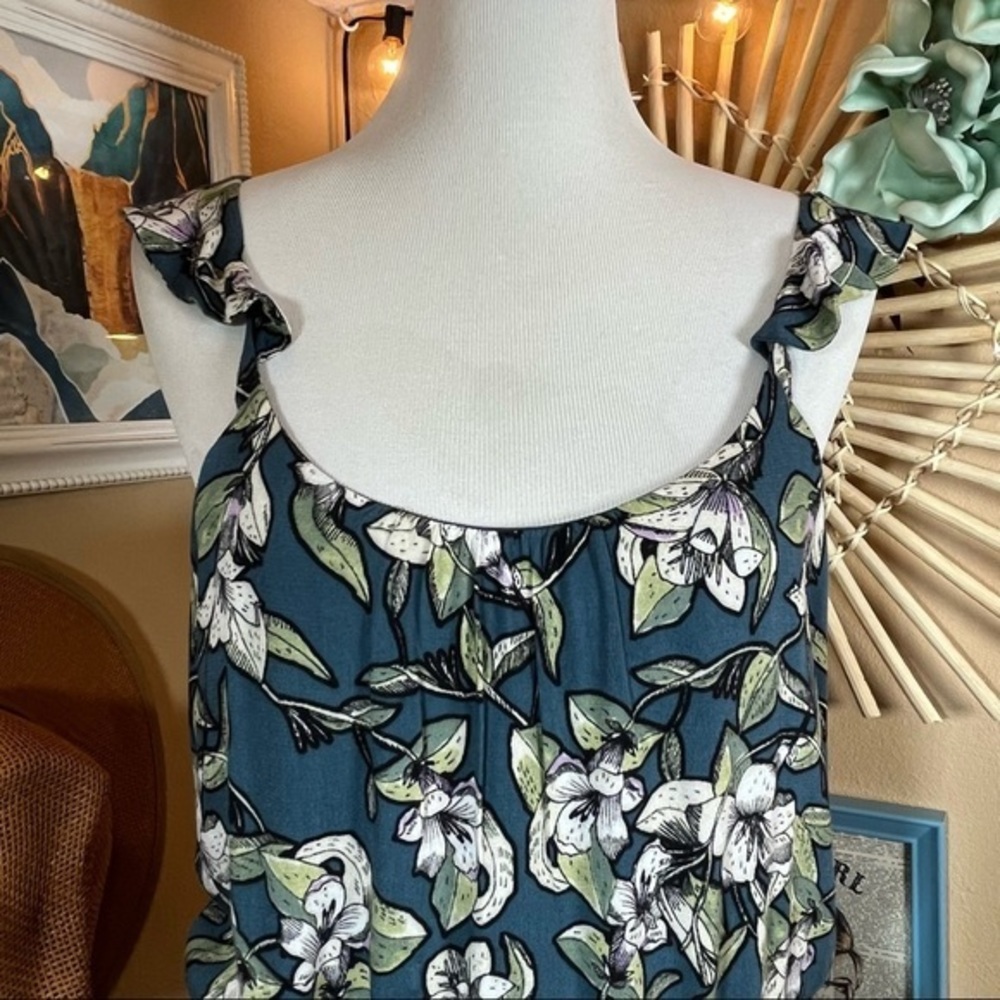 FREE PEOPLE Dear You Mini Dress in Blue Combo - Women’s Small - Picture 6 of 11